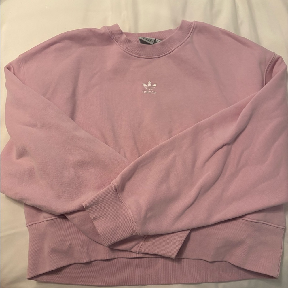 Adidas Light Pink Crewneck Sweatshirt